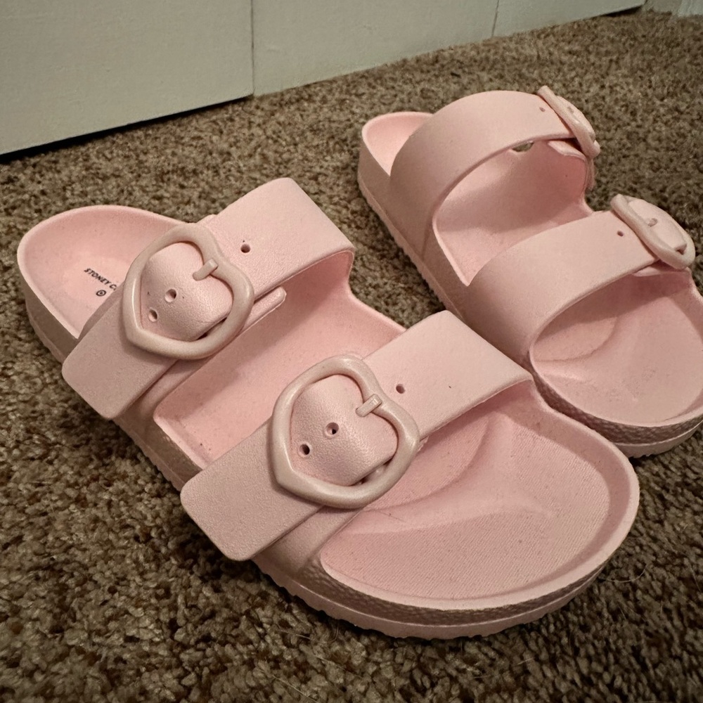 NEW Stoney Clover Lane x Target Girls Pink Sandals Size 6
